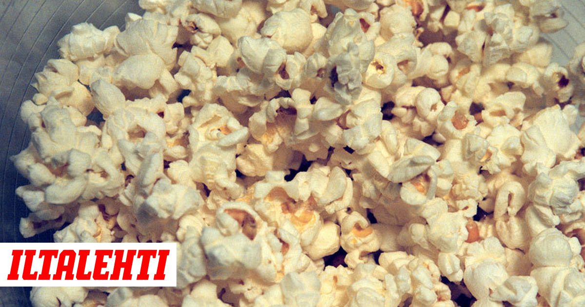 Mies sai jättimäiset korvaukset popcornista