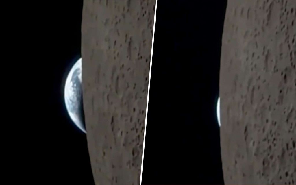 Astronautti kuvasi henkeä­salpaavan videon puhelimellaan Artemis II -kuulennolla