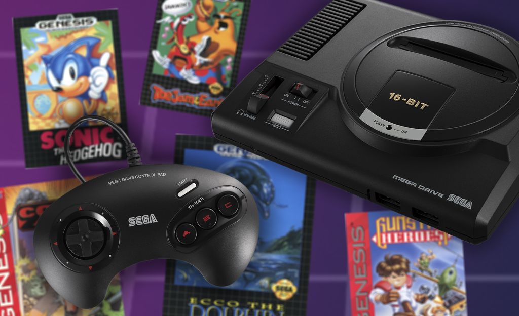 Sega tuo syksyllä kauppoihin Mega Drive -minikonsolin – sisältää 40 klassikkopeliä