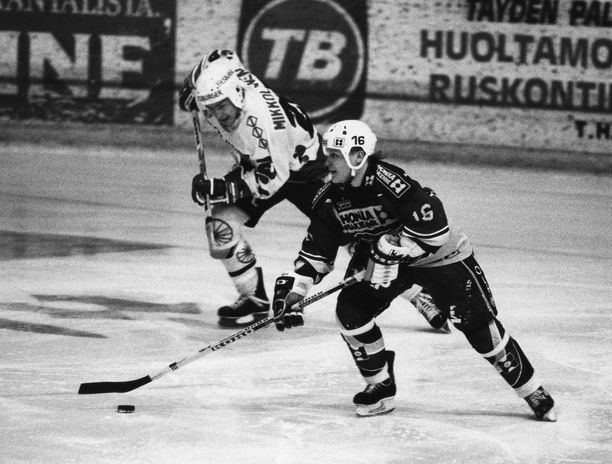 Risto Siltanen on yksi kaikkien aikojen ilveksistä.  Kuva on vuodelta 1990.
