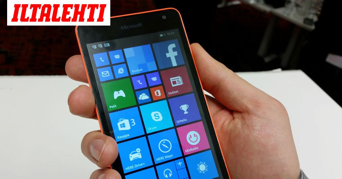 Testissä Microsoftin ensimmäinen Nokiaton puhelin - Lumia 535