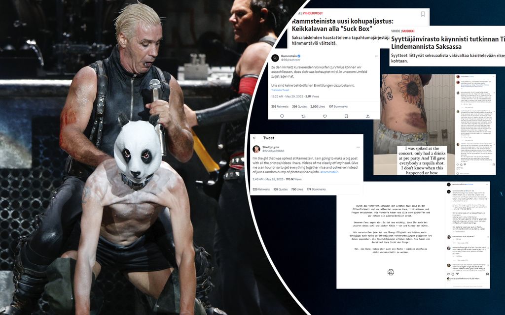 IL kokosi koko Rammstein-kohun likaiset vaiheet: Lavan alla salattu ”seksikuutio”