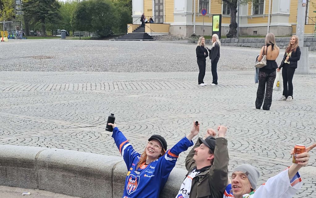 Näin Tampereella juhlitaan Suomen mestaruutta