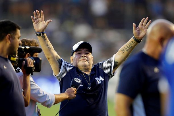 Diego  Maradona menehtyi kotonaan 60 vuoden iässä. 