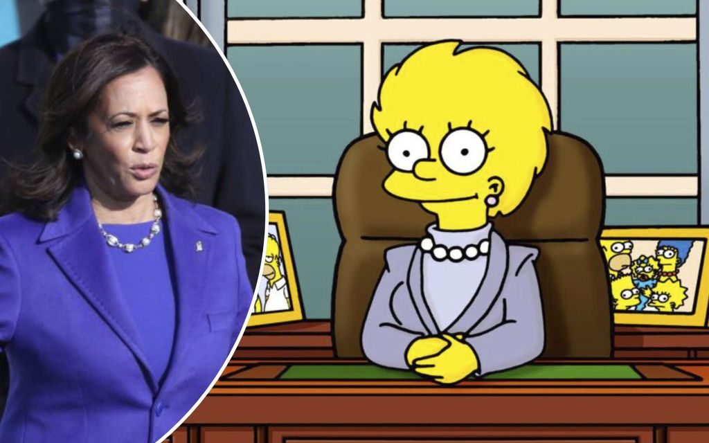 Simpsonit ennustaa jälleen – Tuleeko Kamala Harrisista seuraava presidentti?