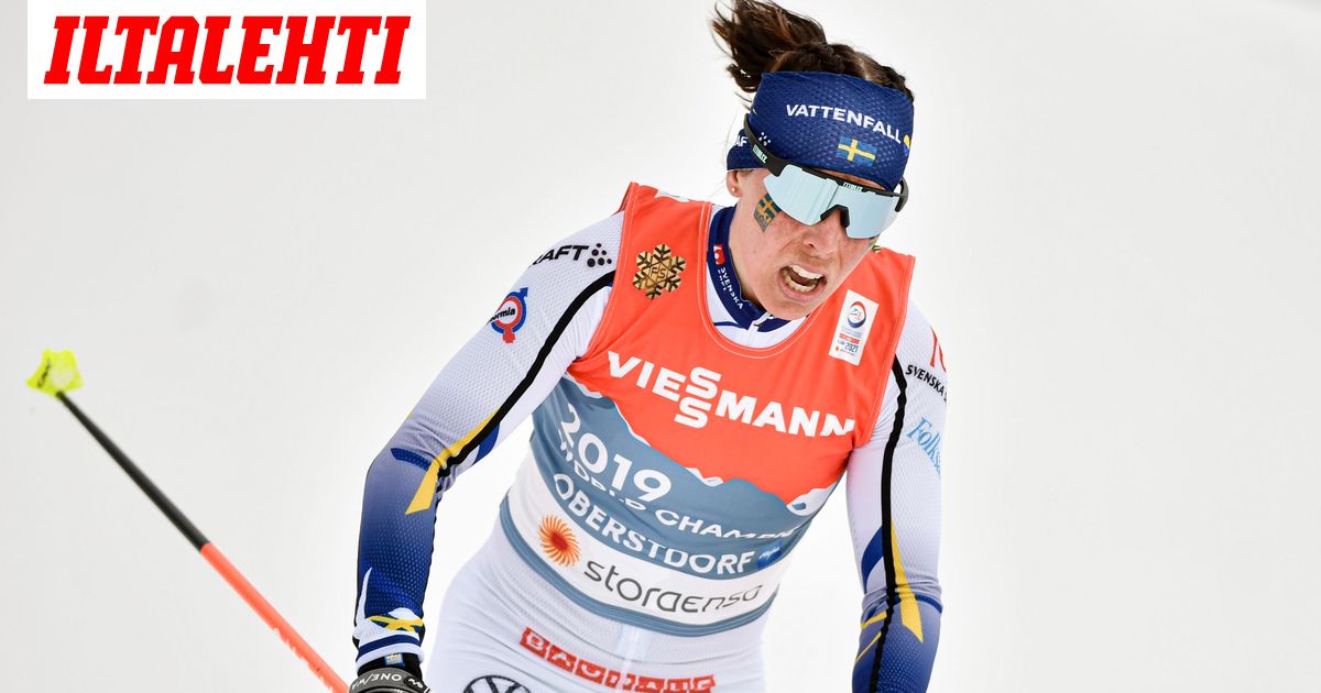 Hiihdon MM: Charlotte Kalla romahti - Ruotsi viestissä kuudes