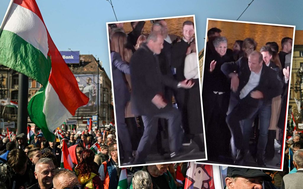 Orbánille rökäletappio – Unkarilais­poliitikon villi voitontanssi leviää nyt somessa