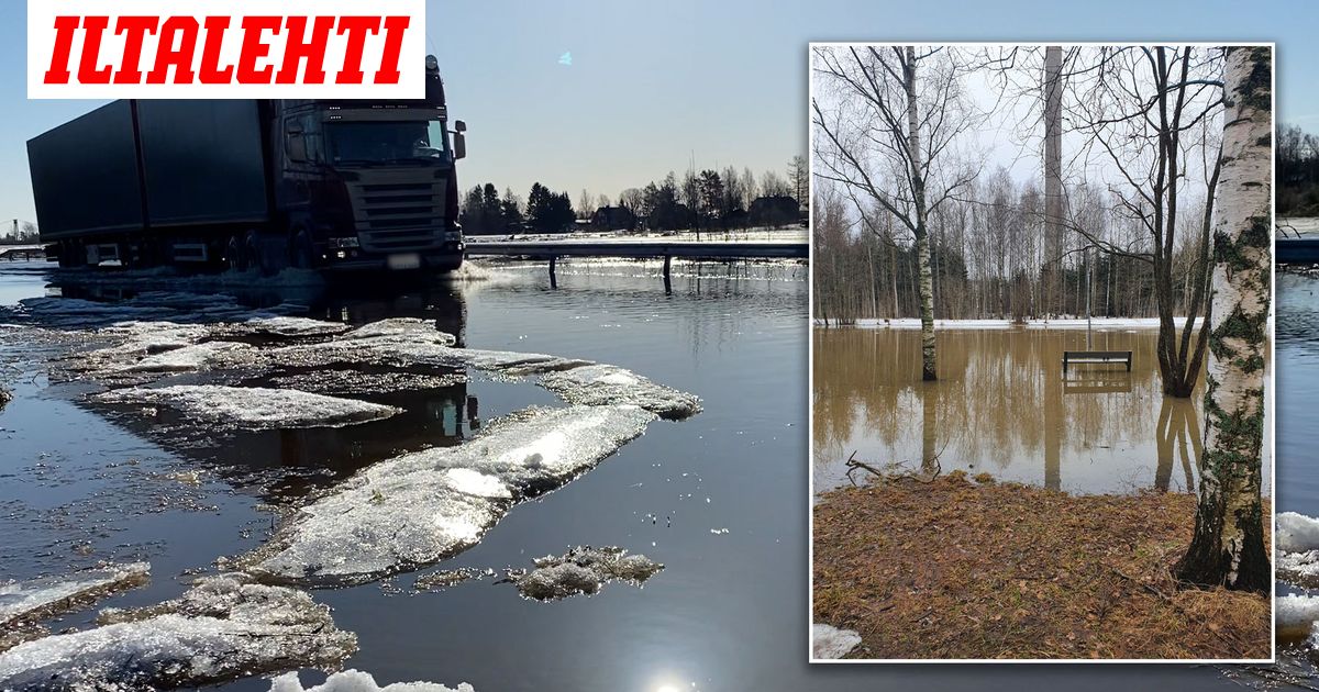 Suomi tulvii: näin korkealle vesi on noussut Pohjanmaalla ja pääkaupunkiseudulla – ”Tiet alkavat olla vaarassa”