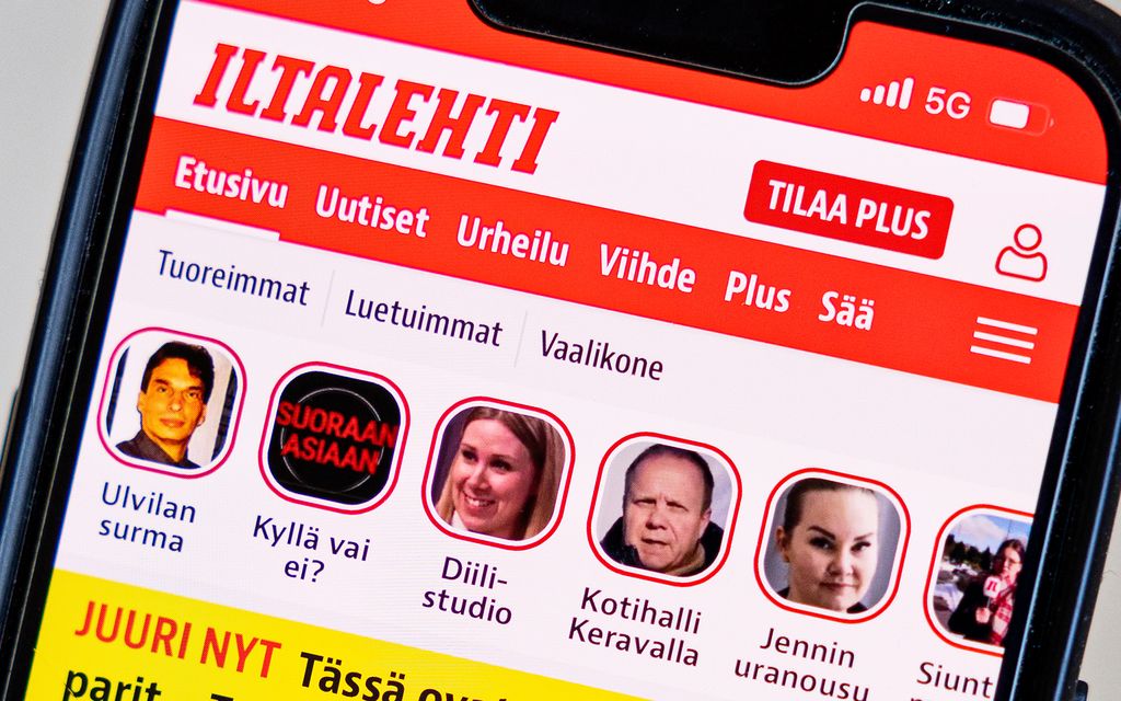 Iltalehden sivuille ilmestyi jotain, mitä ei olla Suomessa ennen nähty - Tästä on kyse