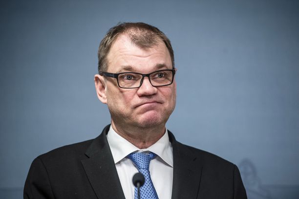 Pääministeri Juha Sipilä (kesk) kommentoi GPS-häirintää sunnuntaina.