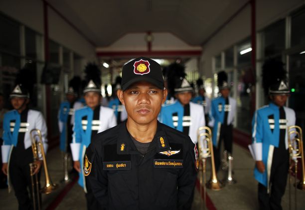 Vanginvartija nuorisovankilassa Pathum Thanin maakunnassa Thaimaassa. (Kuvituskuva)