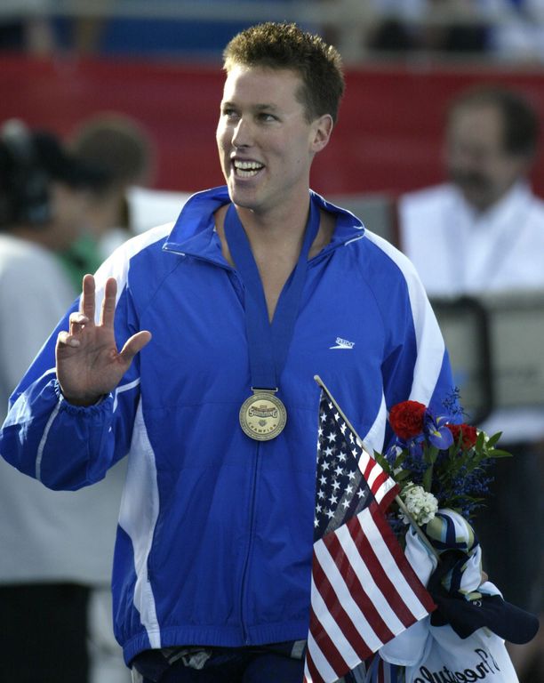 Klete Keller voitti vuonna 2004 henkilökohtaisen olympiapronssin 440 metrin vapaauinnista.