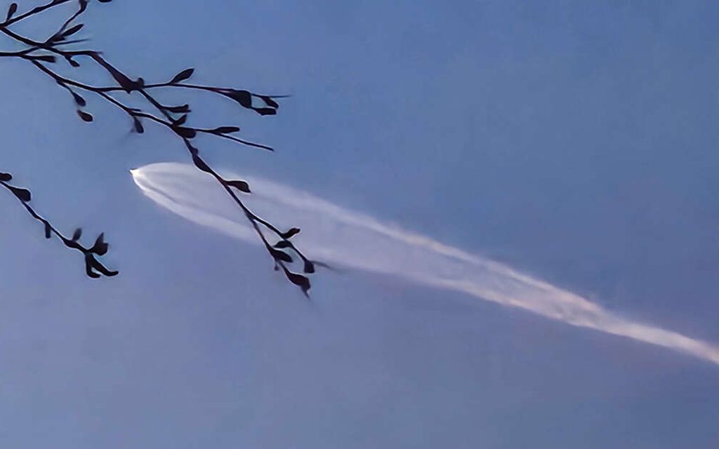 Venäläinen raketti näkyi taivaalla image