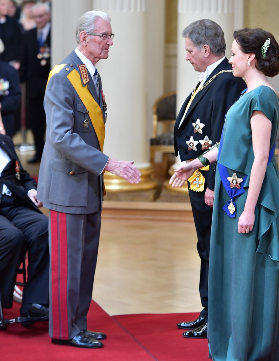 Presidenttipari Kätteli Ensimmäisenä Kenraali Jaakko Valtasen, 92 ...