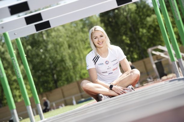 Annimari Kortteella oli viiden vuoden kilpailutauko 100 metrin aidoista vuosien 2012–17 välillä.