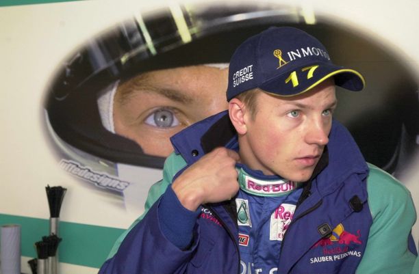 Kimi Räikkönen debytoi F1-sarjassa jo vuosituhannen alussa.