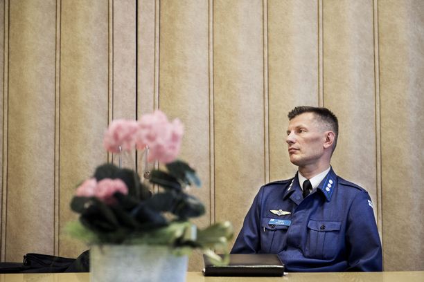 Ilmavoimien komentaja Sampo Eskelinen. Kuva vuodelta 2012, jolloin hän oli Satakunnan lennoston komentaja.