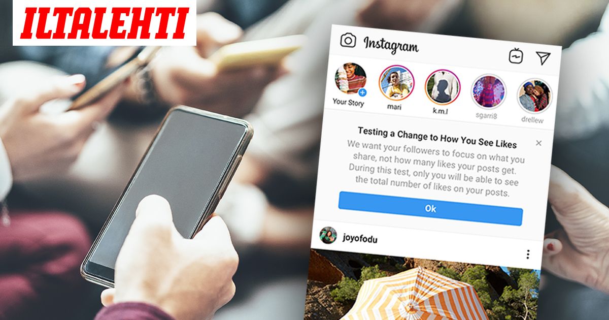 Instagram Tykkayksia Aletaan Piilottaa Myos Suomessa