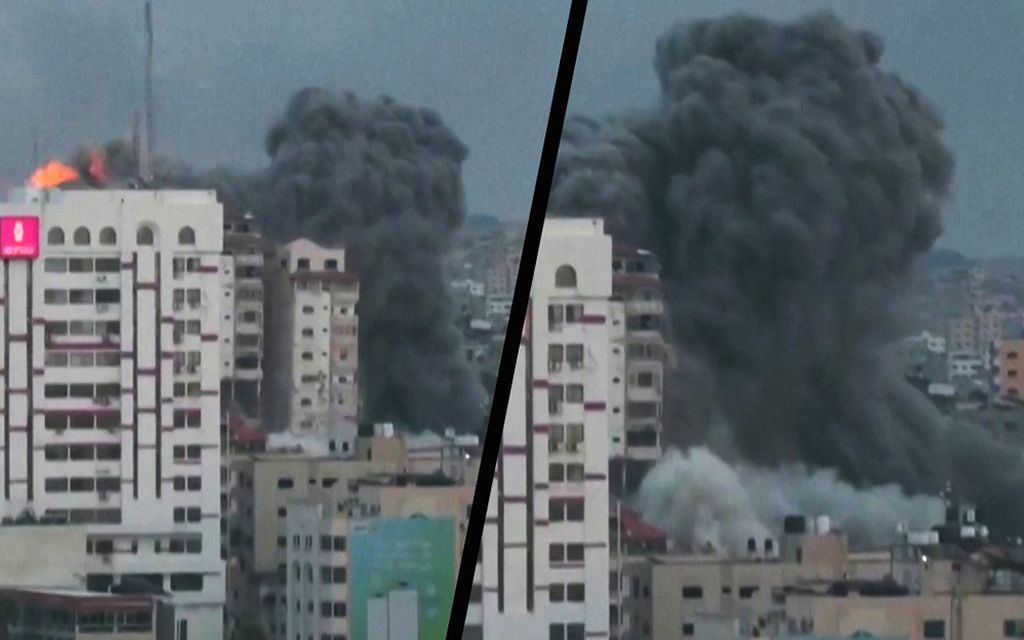 Israel pommittaa rajusti Gazan kaupunkia – kokonainen kerrostalo katosi hetkessä