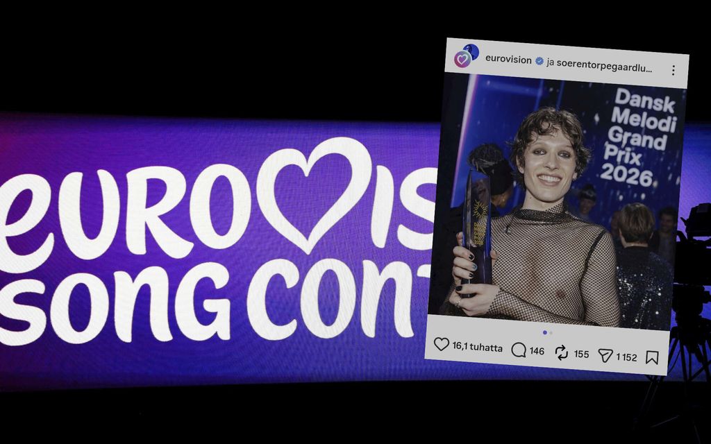 Viisujen ennakko­suosikki teki some­päivityksen – Tarroista heräsi kohu