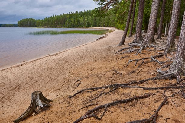 Helvetinjärven kansallispuisto on suosittu retkeilykohde Ruovedellä.