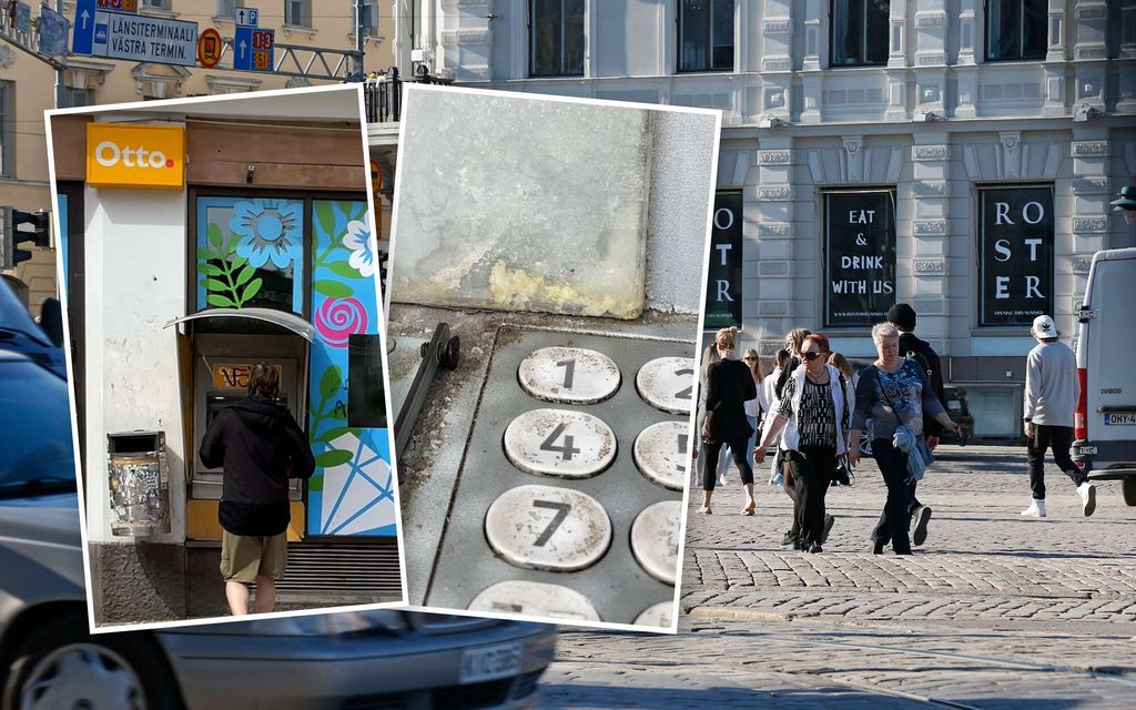 Onko tässä Suomen törkyisin pankki­automaatti? 