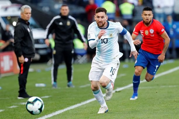 Lionel Messi on lomaillut Copa American jälkeen.