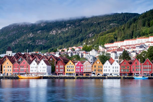 Norjan Bergen on islantilaisyhtiön teettämän vertailun mukaan rauhallinen.