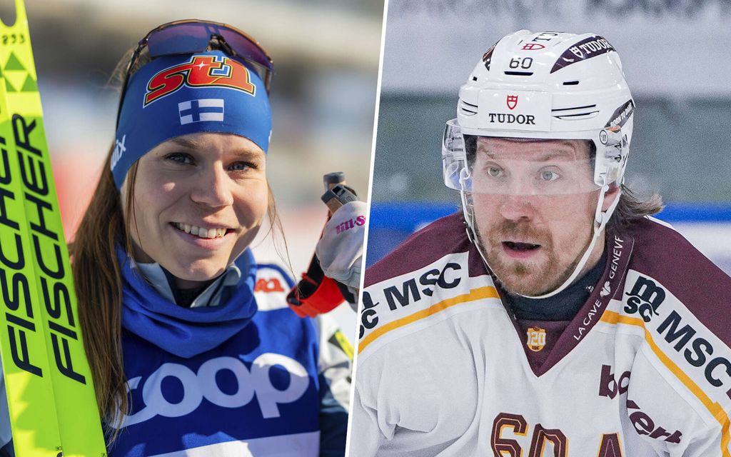 Jasmi Joensuu ja Markus Granlund yhteiskuvissa luksusjahdill