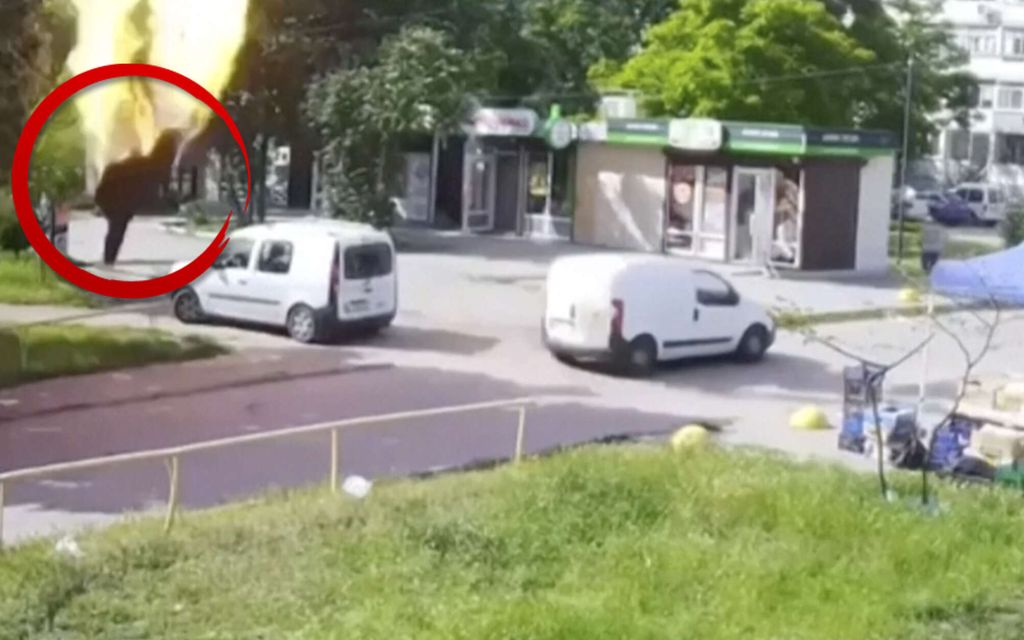 Venäjän drooni iski Zaporižžjaan keskellä kirkasta