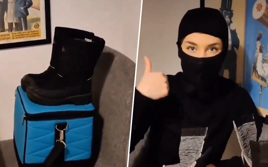 Video: Henriika pukeutui ninjaksi ja tuhosi talvikenkänsä, kun valmistaja niin käski