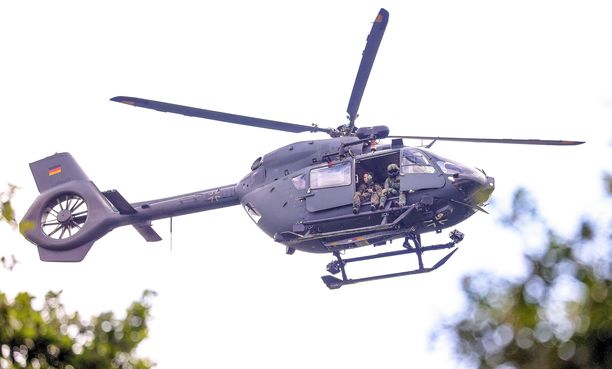 Saksan armeijan erikoisyksikön KSK:n helikopterit on suunniteltu muun muassa panttivankien vapauttamiseen.