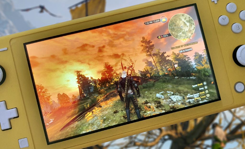 Pelitestissä Witcher 3 Nintendo Switchille – mahtava peli yllättää pikkukonsolilla