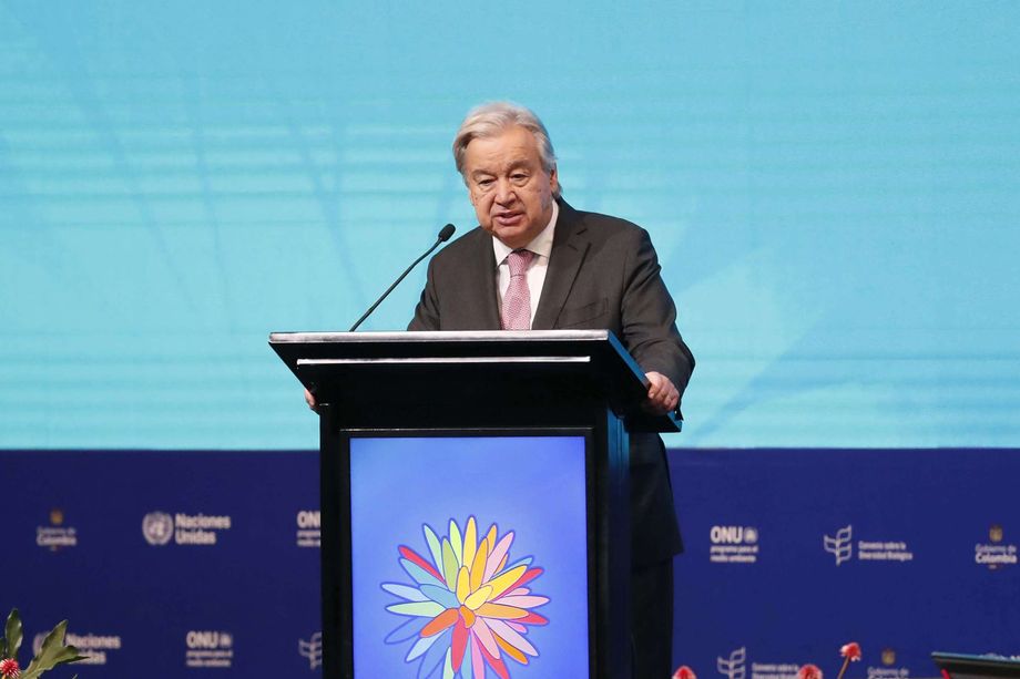 Antonio Guterres warns: Humanity is facing a crisis
 –