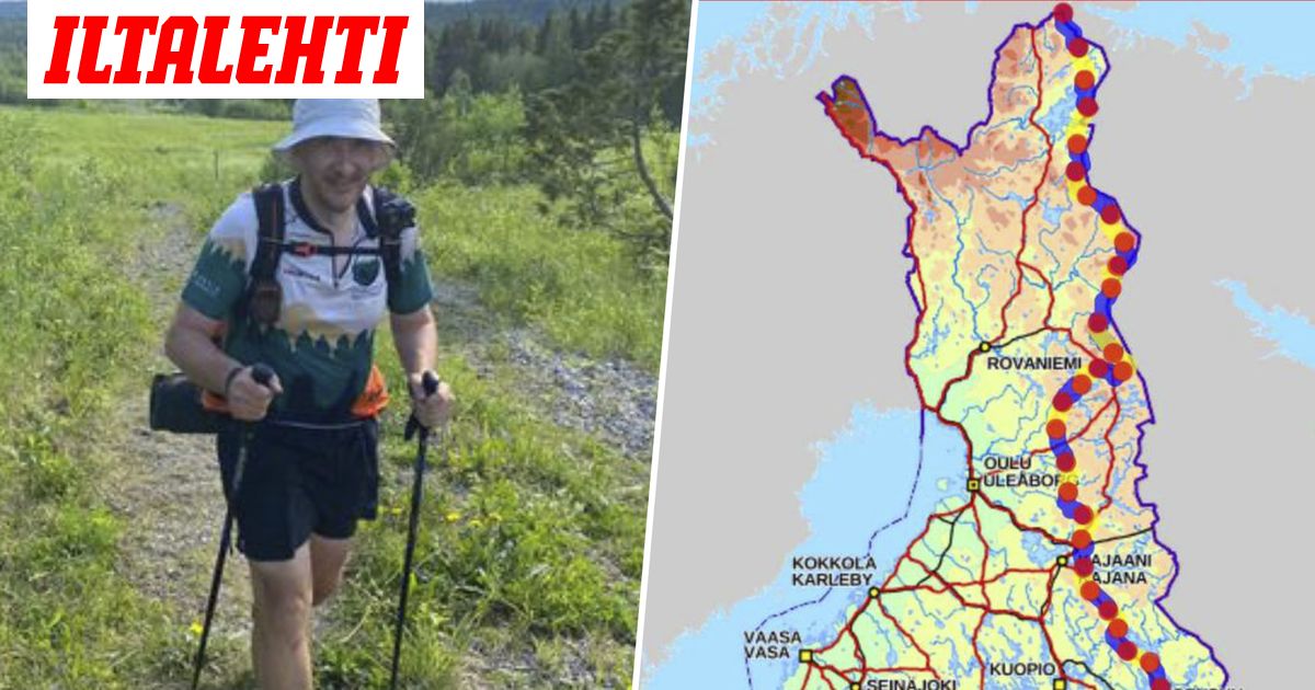 Tommi, 48, vaelsi Suomen päästä päähän - Vimarsana News