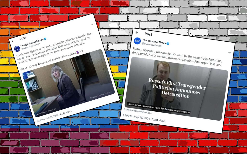 Venäjän ensimmäinen trans­sukupuolinen poliitikko teki rajun muutoksen – ”Pyydän anteeksi Venäjän kansalta”
