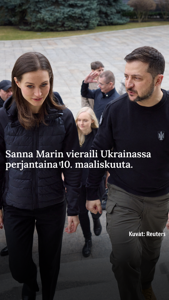 Sanna Marin Vieraili Ukrainassa | Iltalehti