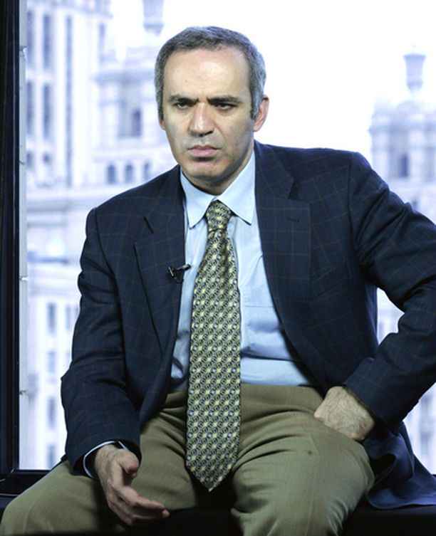 Ex-shakkimestari Garri Kasparov on nykyään oppositiojohtaja.