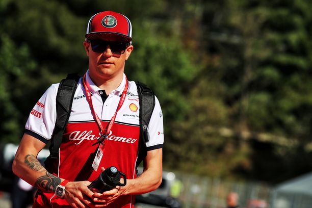 Kimi Räikkönen ajoi Ferraria kahdeksan kauden ajan. 