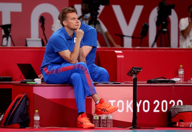 Tuomas Sammelvuo toi Venäjälle kaivattua menestystä kesäolympialaisten joukkuepallopelissä.