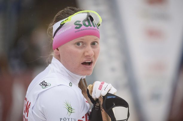 Johanna Matintalo hiihti kakkoseksi Rovaniemen Suomen cupissa lauantaina.