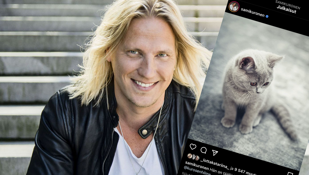 Sami Kuronen julkaisi tunteikkaan päivityksen – otti kissanpennun: ”Mun sydän sulaa”