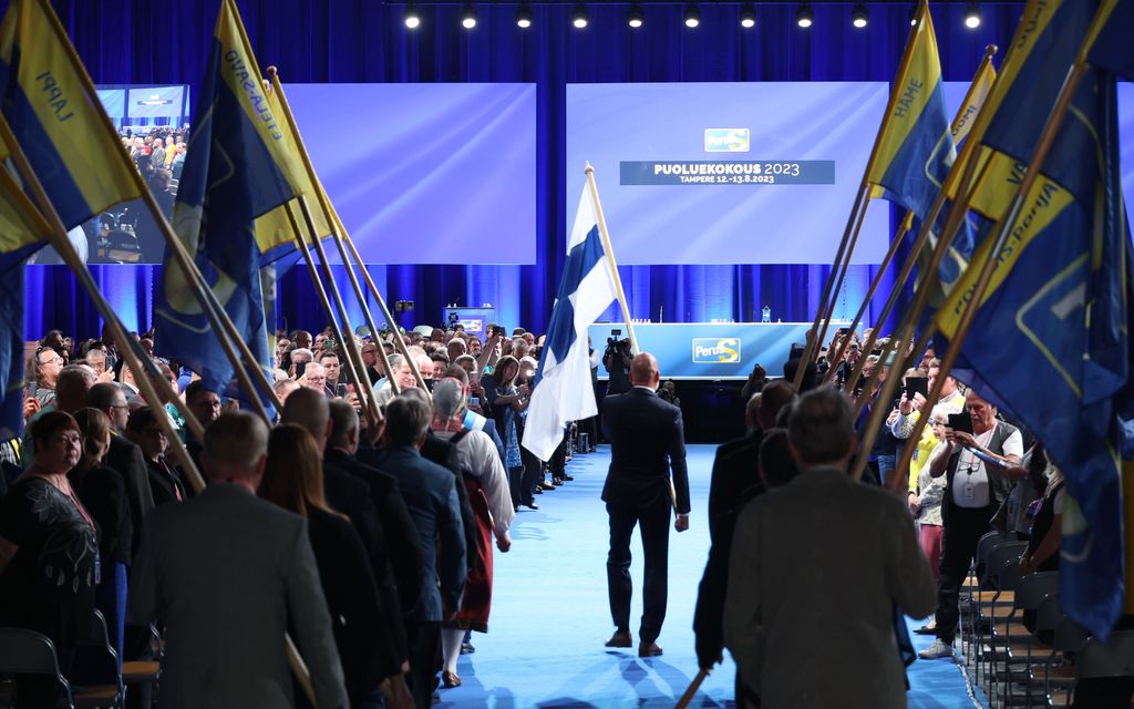 Suomen Sisu piti tapaamisen PS:n puolue­kokouksessa