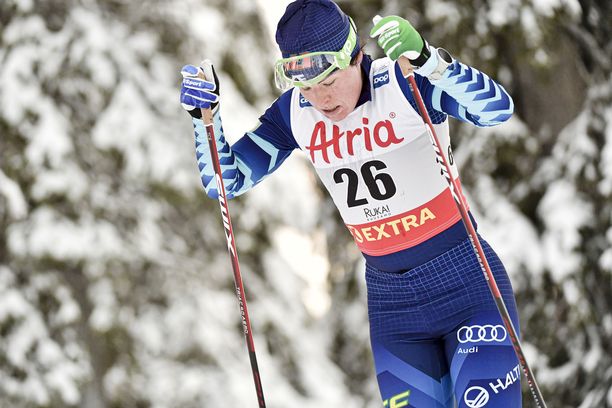 Krista Pärmäkoski on ennen lauantain sprinttiä Tour de Skin kokonaiskilpailussa kuudentena.