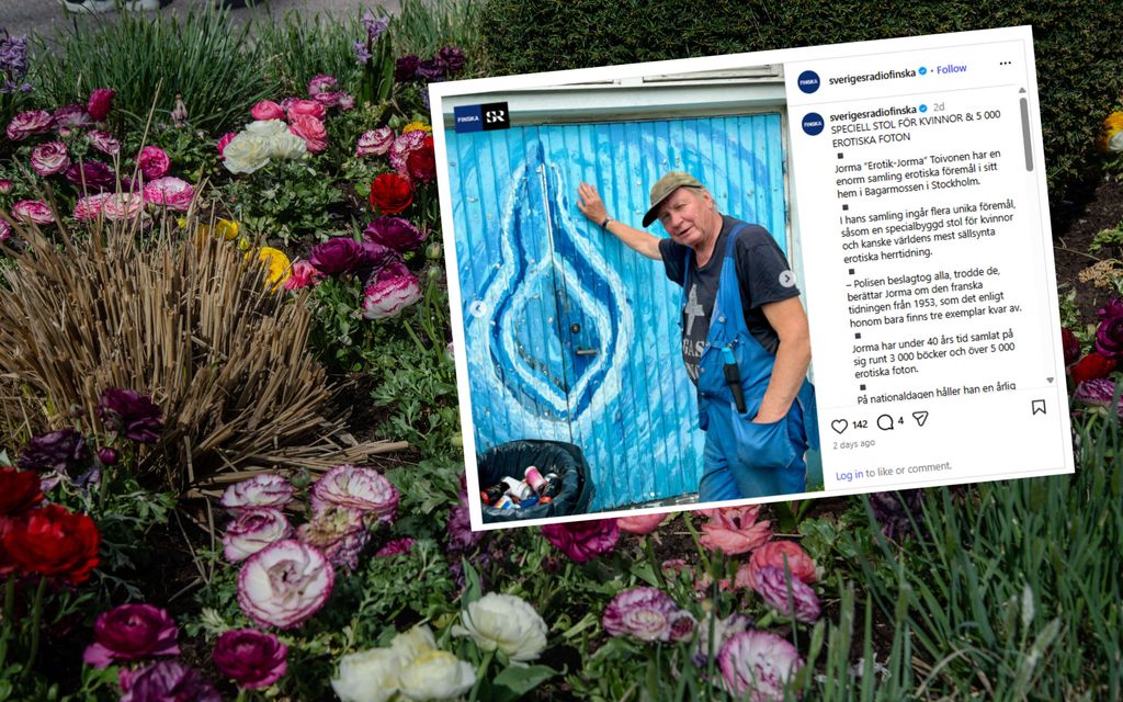 Suomalaisen Erotiikka-Jorman jättikokoelma näytill