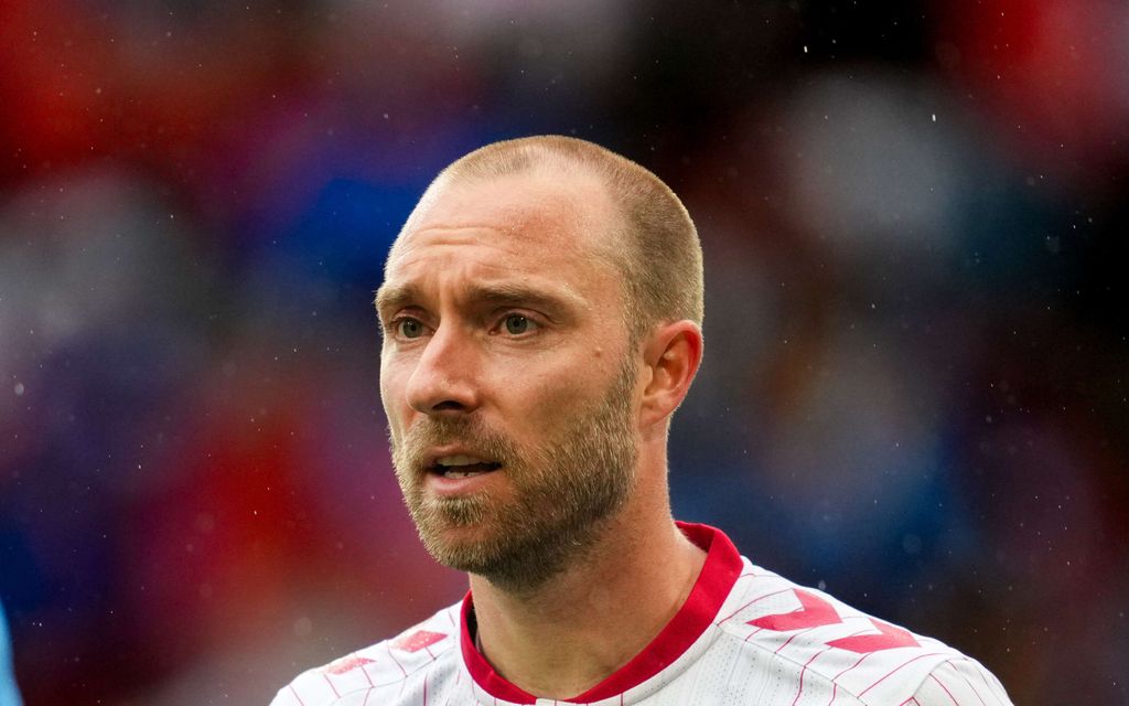 Christian Eriksen: Ensimmäiset sanat tuupertumisen