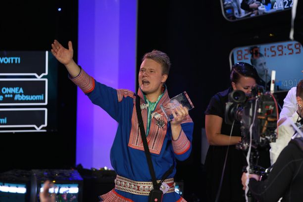 Andte Gaup-Juuso voitti Big Brotherin vuonna 2014.