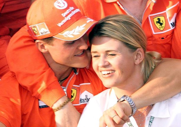 Michael ja Corinna Schumacher ovat olleet naimisissa vuodesta 1995.