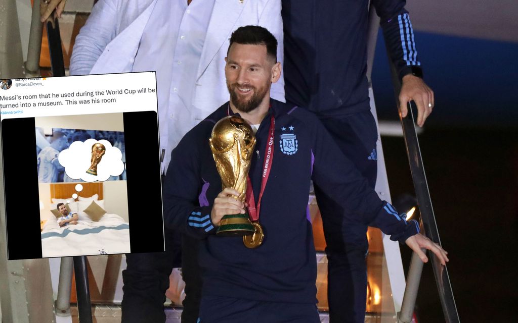 Lionel Messi joutui nukkumaan opisto­majoituksessa – huoneesta tehtiin museo