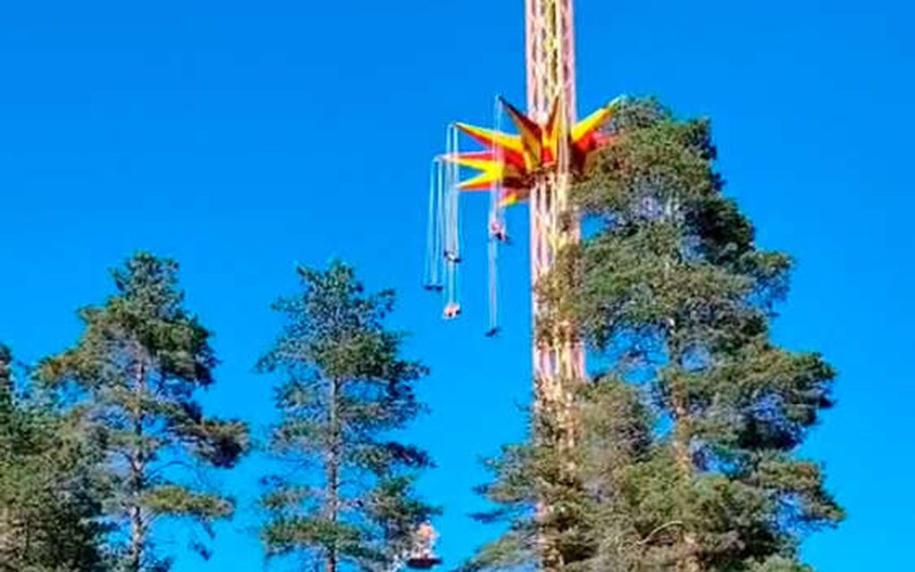 Ihmisiä jäi jumiin Tykkimäen laitteeseen